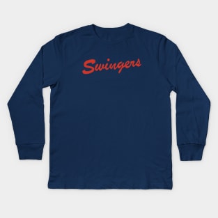 Swingers Diner Los Angeles Kids Long Sleeve T-Shirt